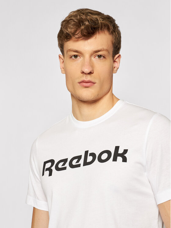 T-shirt Graphic Series Linear Logo FP9163 Bianco