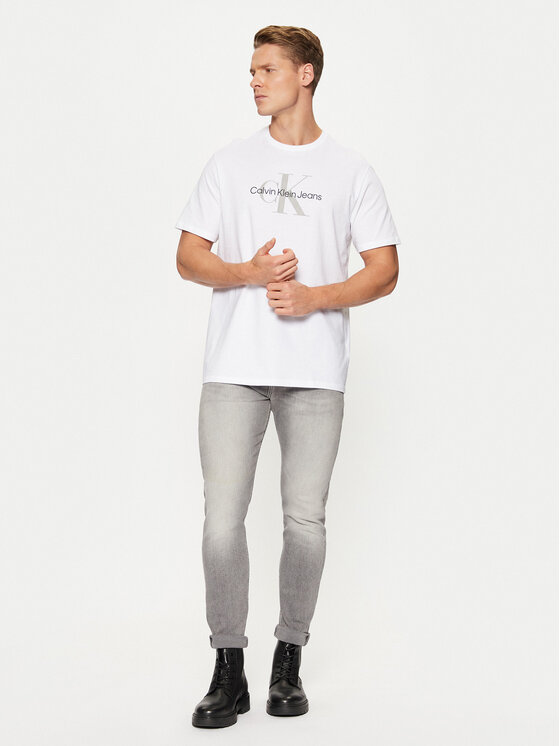 Calvin Klein Jeans Calvin Klein Jeans Jeans hlače J30J326562 Siva Slim Fit