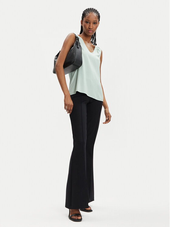 Vero Moda Vero Moda Bluzka Brit 10286648 Zielony Loose Fit