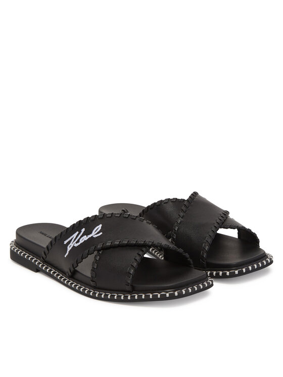 KARL LAGERFELD KARL LAGERFELD Plätud Kleo KL81372 Must