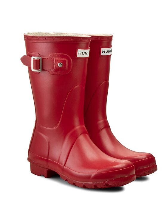 Hunter Hunter Gumicsizma Original Short WFS1000RMA Piros