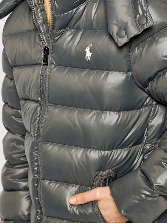 Polo Ralph Lauren Polo Ralph Lauren Vatovaná bunda Channel 313795697001 Šedá Regular Fit