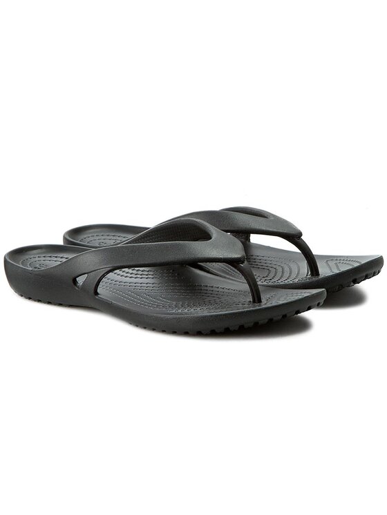 Crocs Zehentrenner Kadee II Flip W 202492 Schwarz Modivo