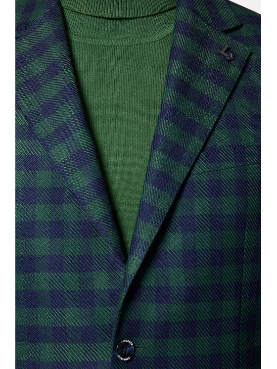 Lancerto Lancerto Marynarka Canonbie MA131223000018 Zielony Slim Fit