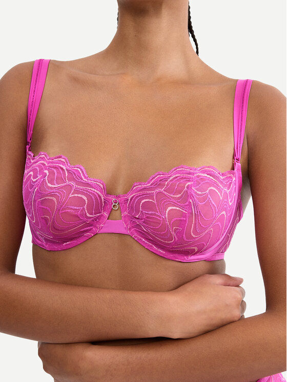Triumph Triumph Reggiseno Balconette Waves Of Glow 10226332 Rosa scuro