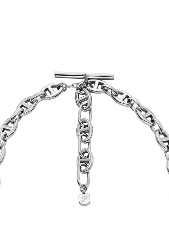 Fossil Fossil Κολιέ Heritage D-Link JA7242040 Ασημί