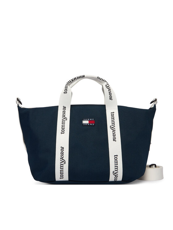 Tommy Jeans Tommy Jeans Rankinė Ess Daily Mini Tote AW0AW18460 Tamsiai mėlyna