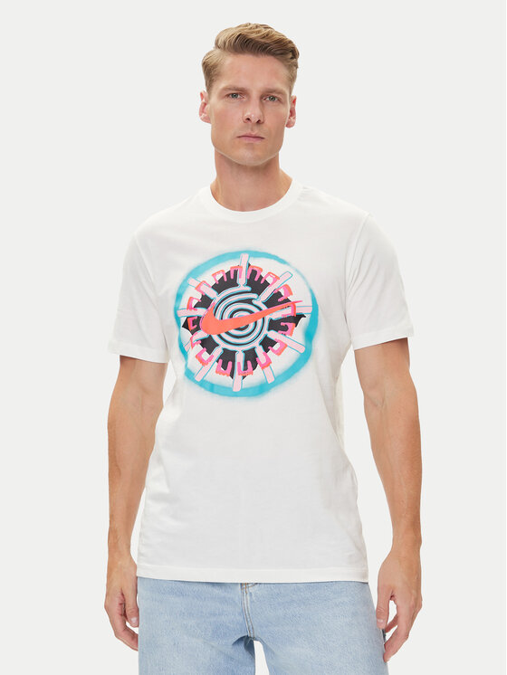 Nike Nike T-krekls HJ0790 Balts Regular Fit