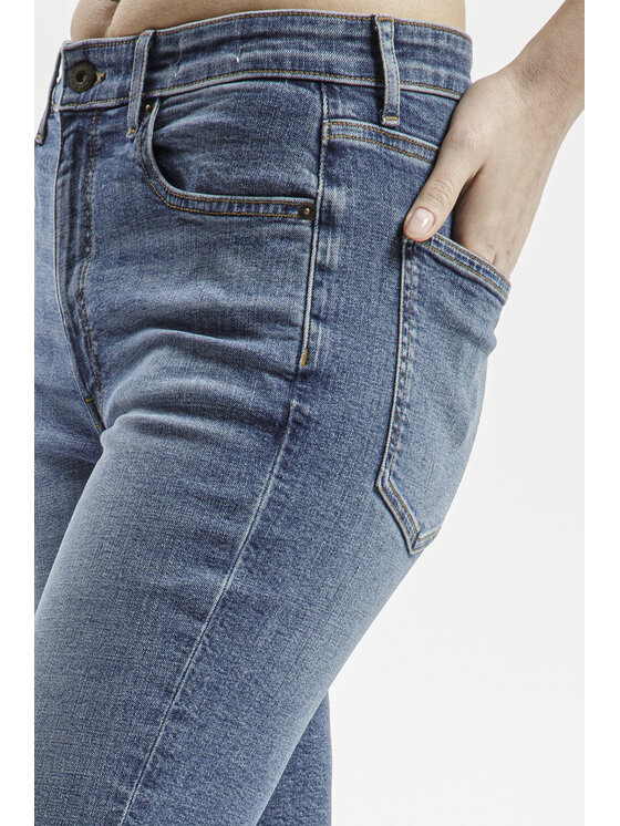 Cross Jeans Cross Jeans Jeansy P 476-052 Niebieski Straight Leg