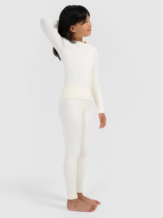 4F 4F Komplet bielizny termoaktywnej SKI UNDERWEAR Biały