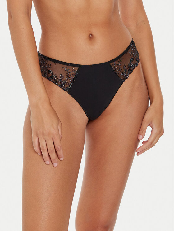 Simone Pérèle Simone Pérèle Stringtanga Delice 12X700 Schwarz