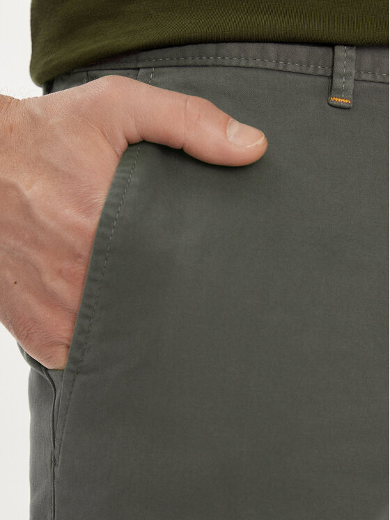 BOSS Boss Chino nohavice 50510933 Sivá Slim Fit