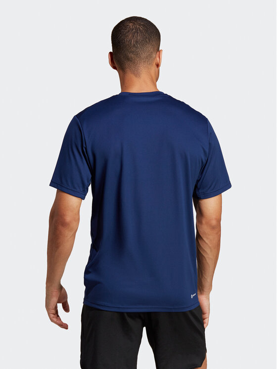 adidas adidas Koszulka techniczna Train Essentials Training IC7429 Niebieski Regular Fit