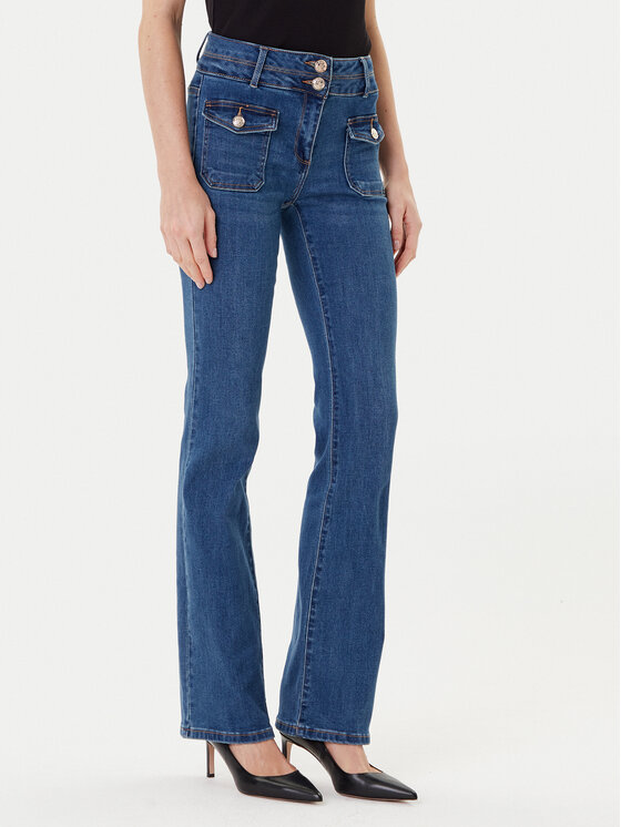 Morgan Jeansy 241-POLEN3 Niebieski Bootcut Fit