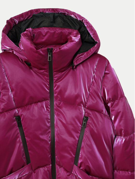 Desigual Desigual Зимно яке Flam 24WWEWBP Розов Regular Fit
