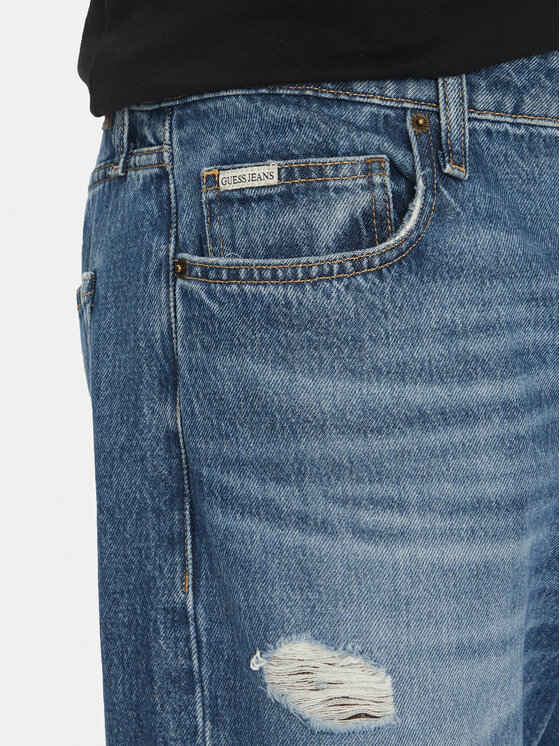 Guess Jeans Guess Jeans Farmer M5YA1C D5R25 Kék Regular Fit