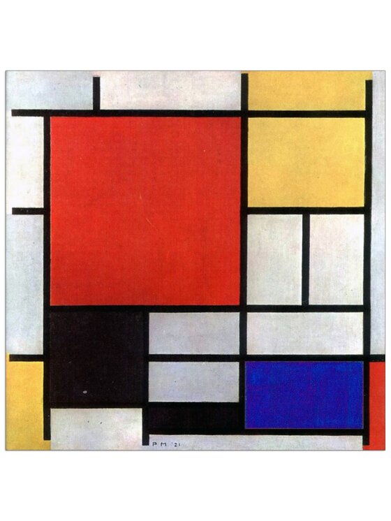 Dekoracja ścienna Artopweb, Composition 1921