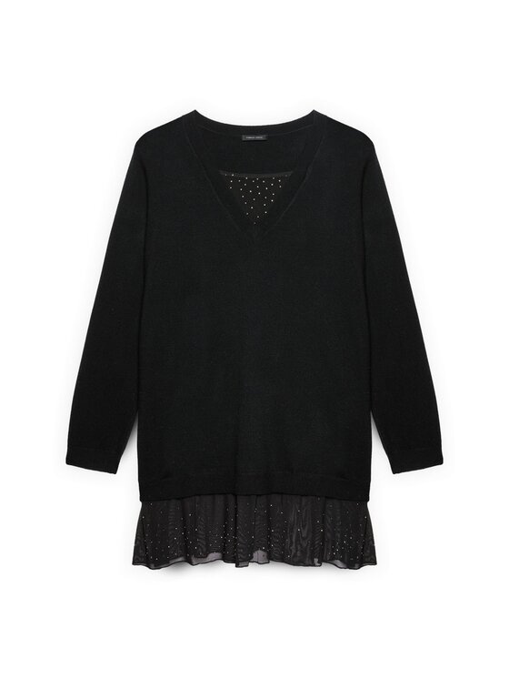 Fiorella Rubino Fiorella Rubino Maglione M383L008331N033 Nero Regular Fit