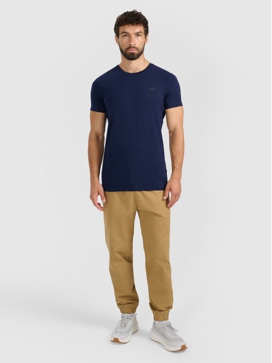 4F 4F Pantaloni da tuta 4FRMM00TTROM1627-83S Marrone Regular Fit