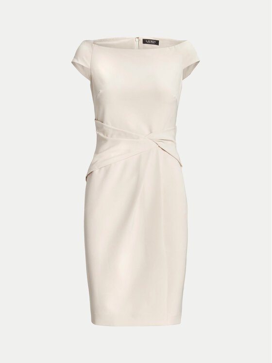 LAUREN RALPH LAUREN LAUREN RALPH LAUREN Koktel haljina 253936389003 Écru Slim Fit