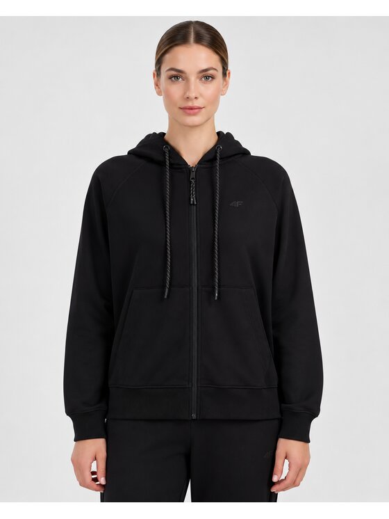4F 4F Felpa 4FWMM00TSWSF2535-20S Nero Regular Fit