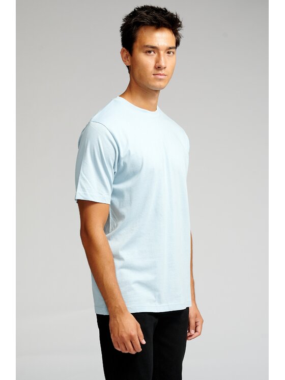 TeeShoppen TeeShoppen T-Shirt 'Oversized Collection' Niebieski Oversize