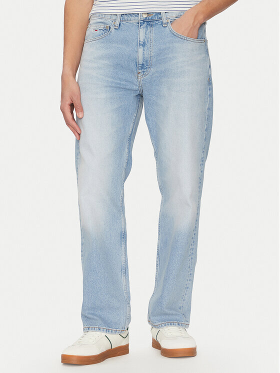 Tommy Jeans Tommy Jeans Blugi Otis DM0DM21008 Albastru Straight Fit