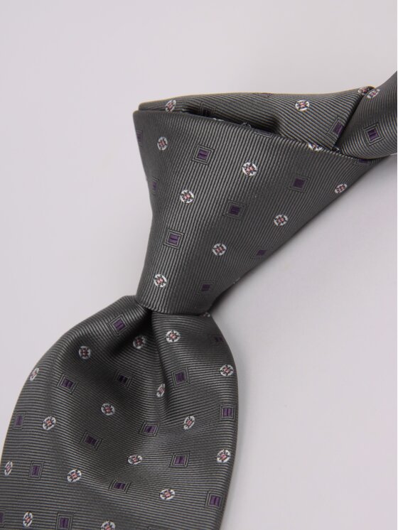 LARS LARS Kravata P3181 Šedá