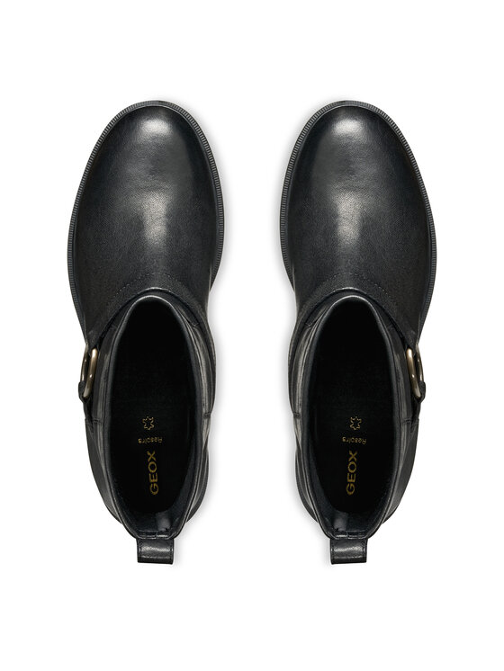 Geox Geox Botine D Catria D56LQB 00081 C9999 Negru
