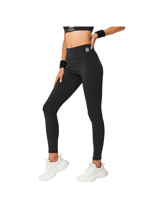 Yeaz Yeaz Legginsy HORIZON Czarny Slim Fit