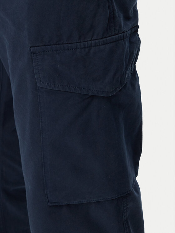 Tommy Hilfiger Tommy Hilfiger Spodnie cargo Denton MW0MW39695 Granatowy Cargo Fit