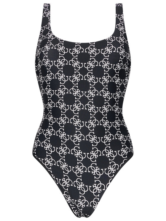 Guess Guess Bikiny One Piece E02J21 MC03I Černá