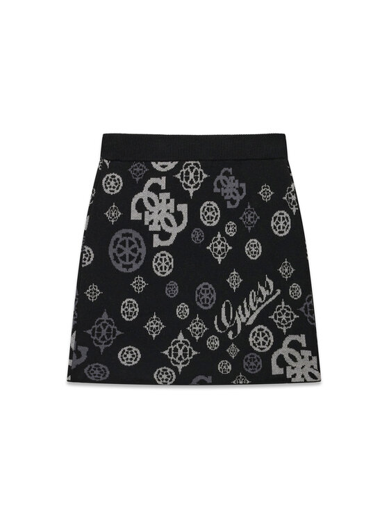 Guess Guess Мини пола J6BD04 Z1278 Черен Regular Fit
