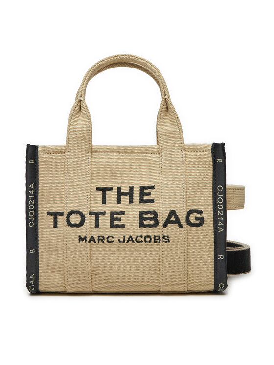 Marc Jacobs Ročna Torba The Jacquard Medium Tote Bag M0017025 Bež