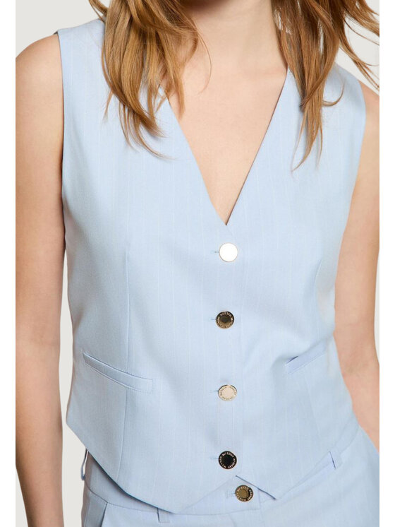 Morgan Morgan Γιλέκο 261-CALCI.F Ανοιχτό μπλε Regular Fit