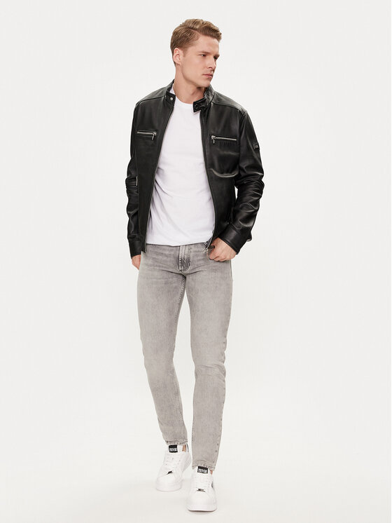 Versace Jeans Couture Versace Jeans Couture Jeans hlače 76GAB5D0 Črna Slim Fit