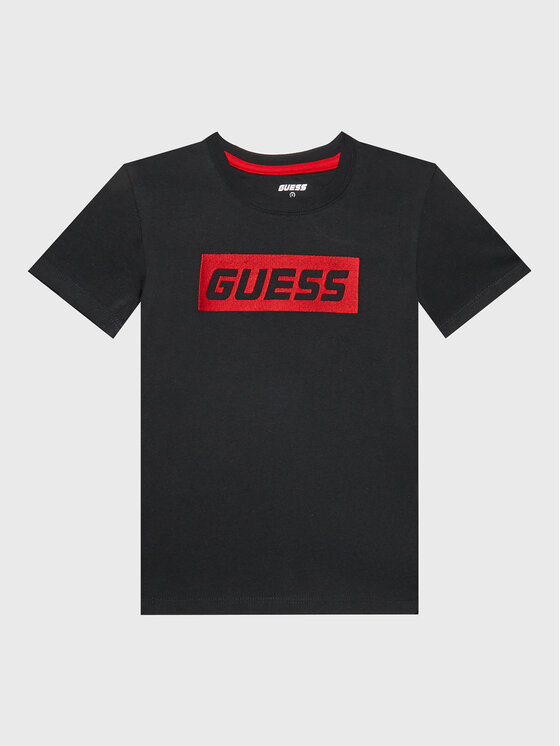 T-shirt L2BI33 K8FQ4 Nero Regular Fit