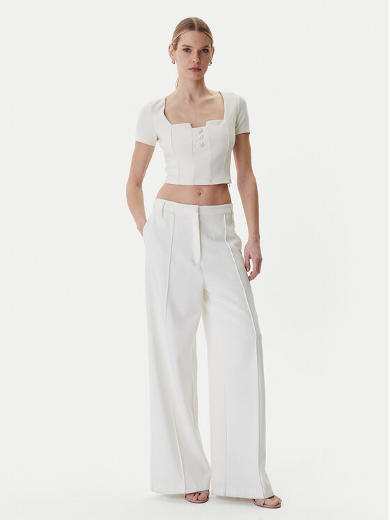 Guess Guess Блуза W6RP08 KCBO2 Екрю Classic Fit