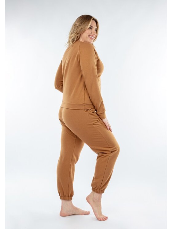 DKaren Sport DKaren Sport Dres KWenezja Brązowy Classic Fit