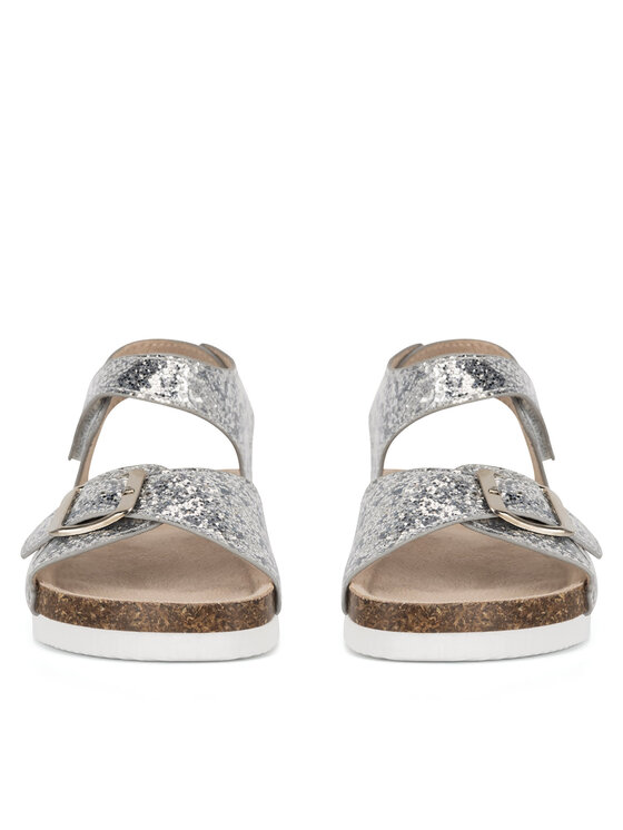 Nelli Blu Nelli Blu Sandale CF-040124-01 Srebrna