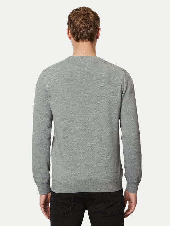 Marc O'Polo Marc O'Polo Sweter M26 5023 60074 Szary Regular Fit