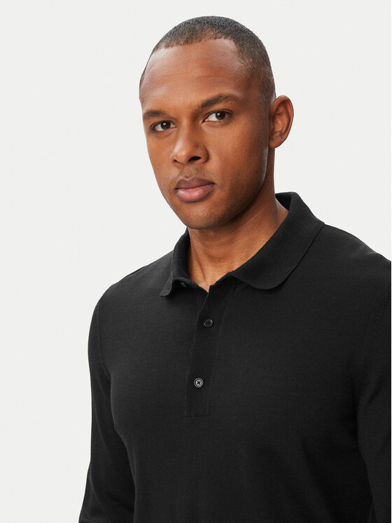 BOSS BOSS Poloshirt H-Lancione 50565503 Schwarz Regular Fit