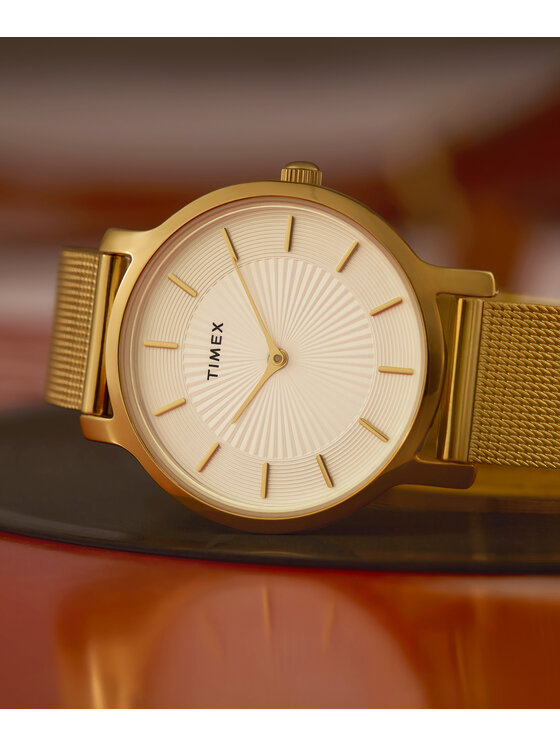 Timex Timex Hodinky TW2Y10300 Zlatá