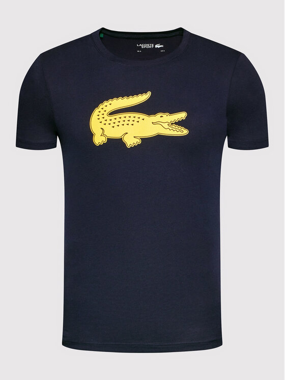 Lacoste Lacoste T-Shirt TH2042 Granatowy Regular Fit