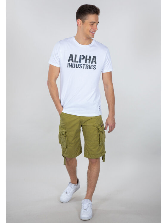 Alpha Industries Alpha Industries Szorty Jet Short Khaki Regular Fit