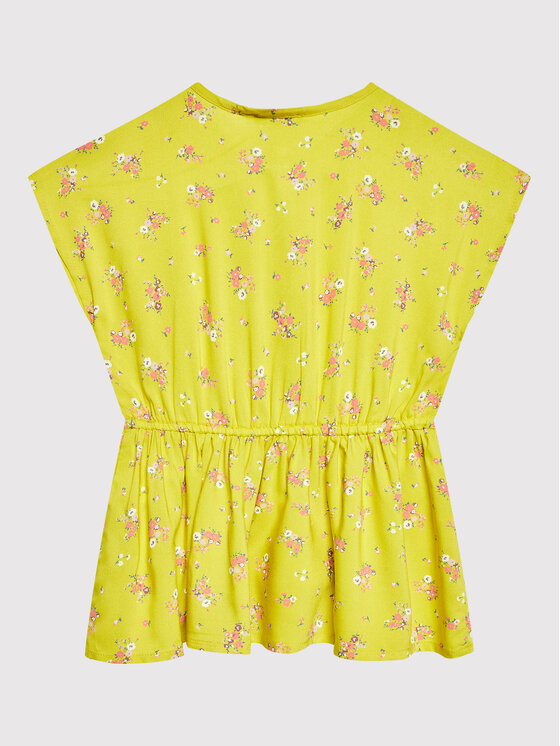United Colors Of Benetton United Colors Of Benetton Sukienka letnia 49RUGV008 Zielony Regular Fit