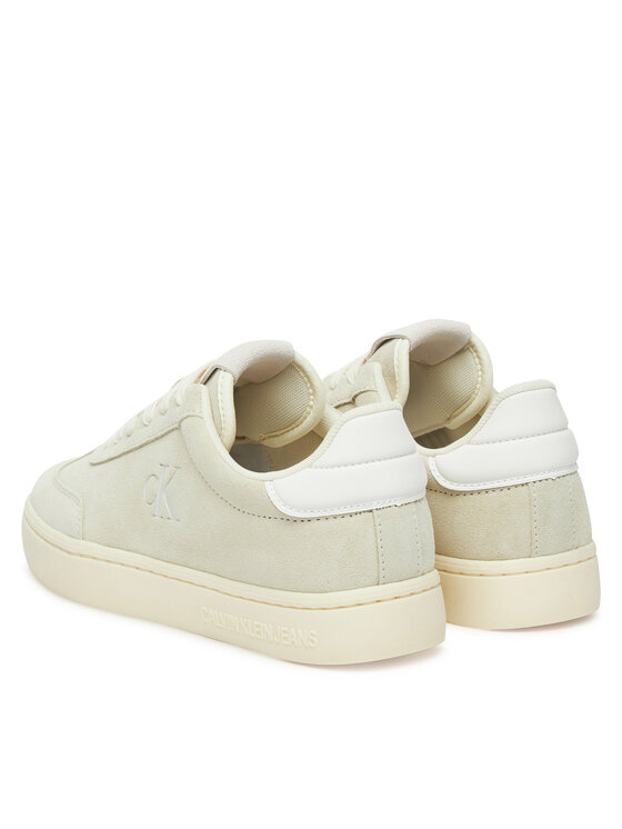 Calvin Klein Jeans Calvin Klein Jeans Sneakersy Classic Cupsole Mix In YW0YW01767 Beżowy