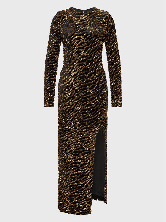 Guess Guess Abendkleid W3RK82 KBJD0 Schwarz Slim Fit