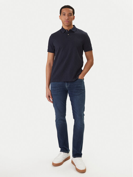Guess Guess Polo M6RP05 KD181 Blu scuro Regular Fit