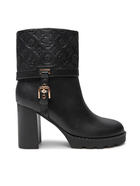 Guess Guess Botine Neadla FLFNEA FAL10 Negru